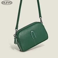 small bags for women 2022 genuine leather crossbody purses shoulder bags green real leather luxury designer handbag clutch