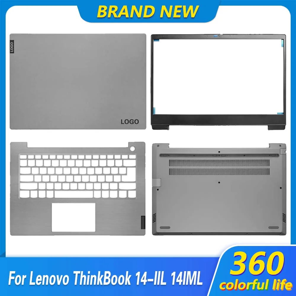 

Новый чехол для ноутбука Lenovo ThinkBook 14 IIL 14 IWL 14 IML, задняя крышка ЖК-дисплея, передняя панель, Упор для рук, Нижняя крышка, верхняя крышка