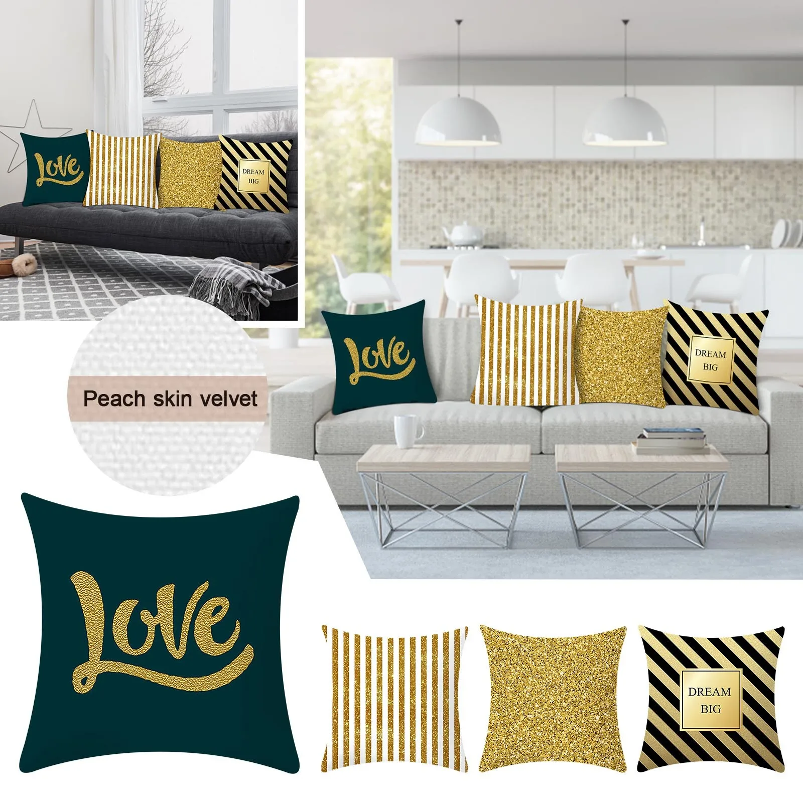 

Pillowcase Modern Pillowcase Decorative Outdoor Linen Square Pillowcase For Sofa Sofa Beds And Cars Teal Blue Pillow Covers