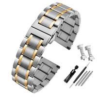 fine steel watch band for men longines famous craftsman omega tissot heavenly king watch chain for women 20mm 22mm