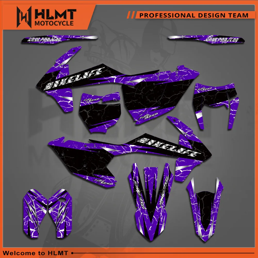 Комплект графических фонов HLMT для KTM 125 250 350 450 SX SXF 2016 2017 2018 EXC EXCF XCW 2019 Custom