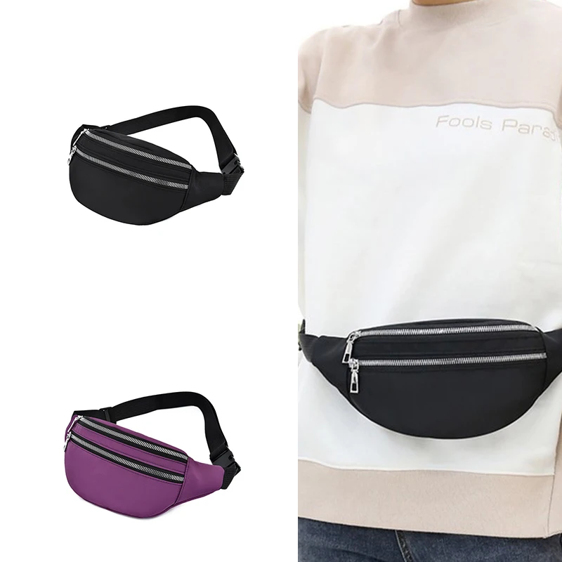 Cheap Price New Belt Chest Bag Fanny Pack Crossbody For Women Waterproof Waist Bags Ladies Travel Crossbody Chest Bag images - 6
