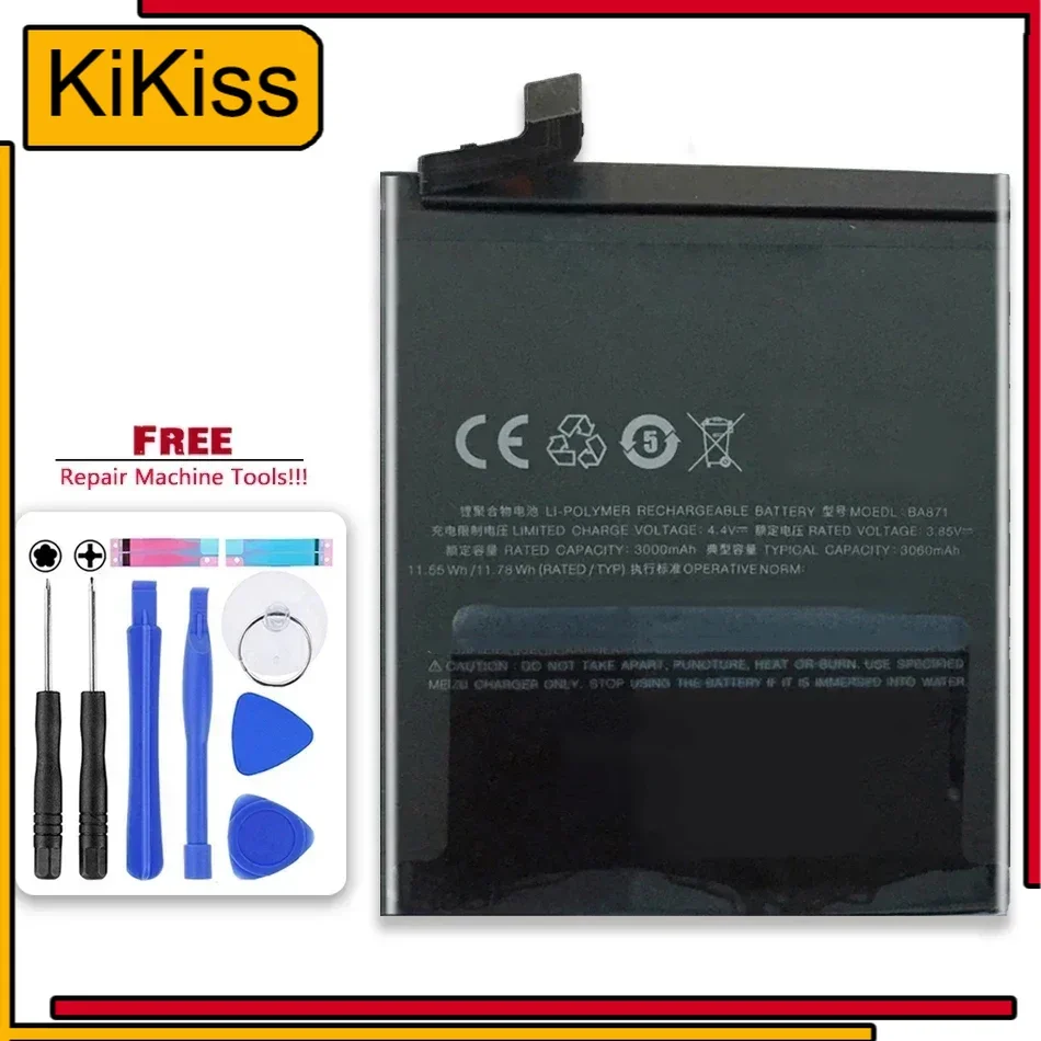 Аккумулятор мобильного телефона для Meizu Meilan M15 15 Lite M871H BA871 3060 мАч