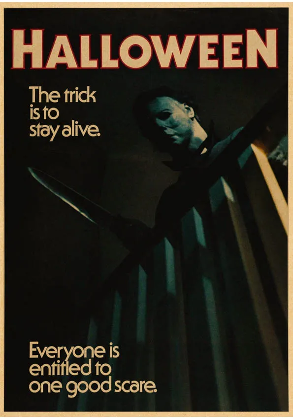 

Ретро постер Майкл Майерс