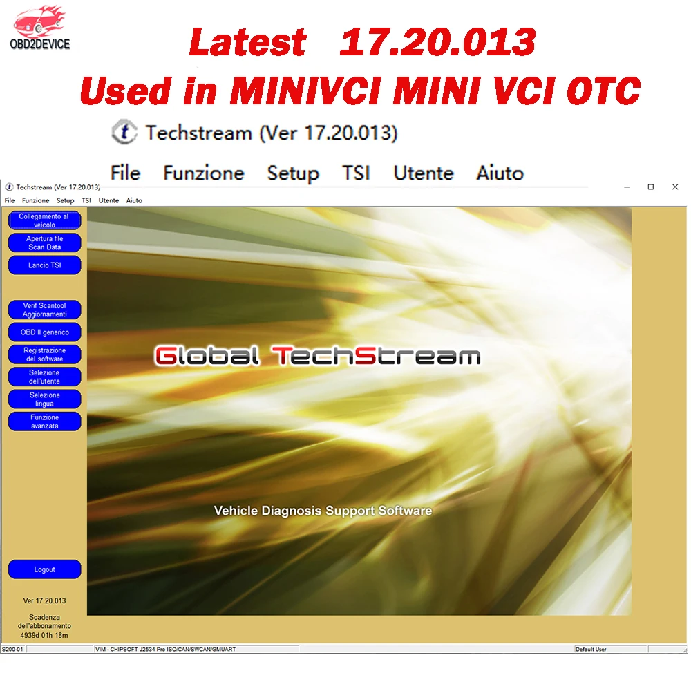 Новинка 8/2022 для TOYOTA TIS Techstream 17.20.013 программное обеспечение CD диагностические