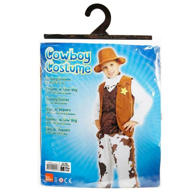 Санман мужской ковбойский костюм (От 7 до 9 лет)|Страшные костюмы| |