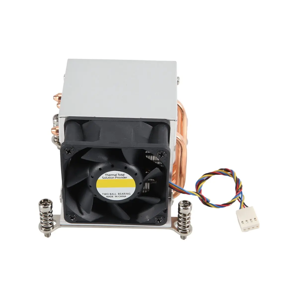 Фото Кулер (ABPO) LGA2011-R63 150 Вт для LGA 2011, радиатор 2U с 4 тепловыми трубками, квадратный тип LGA2011, межцентровое расстояние 80 мм x 80 мм, радиатор охлаждения №1