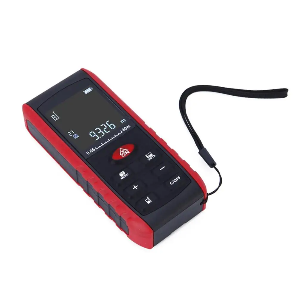 

Цифровая лазерная рулетка E40 с функцией отключения звука, лазерное измерительное устройство с пифагорическим режимом