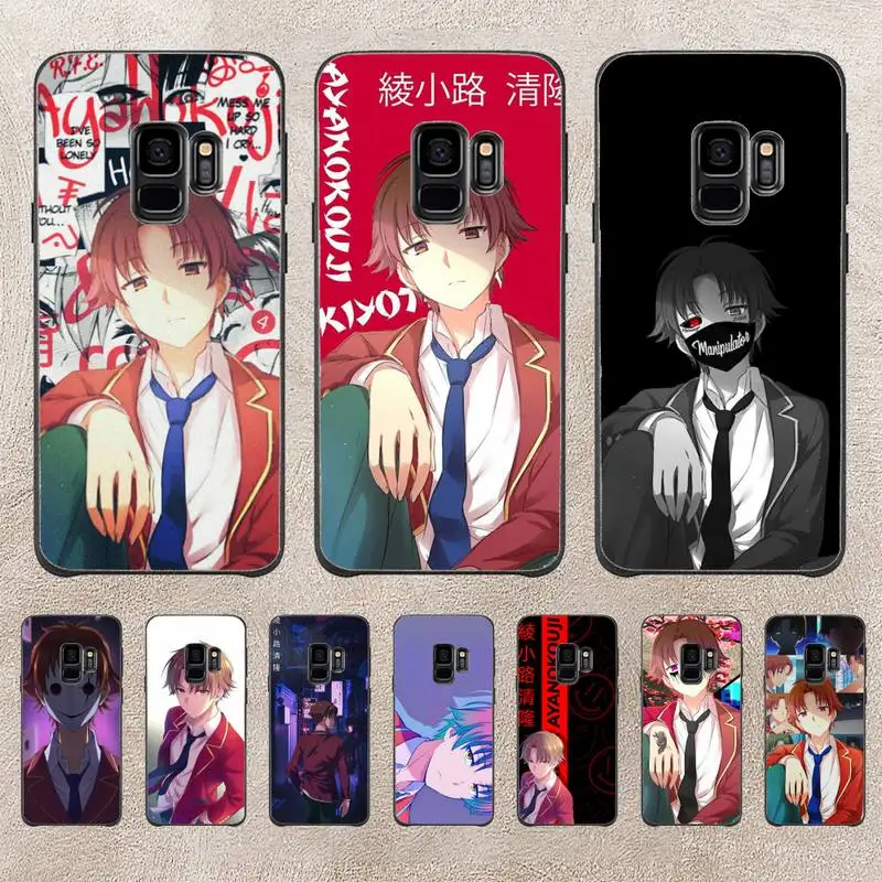 

Classroom Of The Elite Kiyotaka Ayanokouji Phone Case For Samsung GalaxyA51 A50 A71 A21s A71 A41 A70 A30 A22 A02s A53 A72 A73 5G