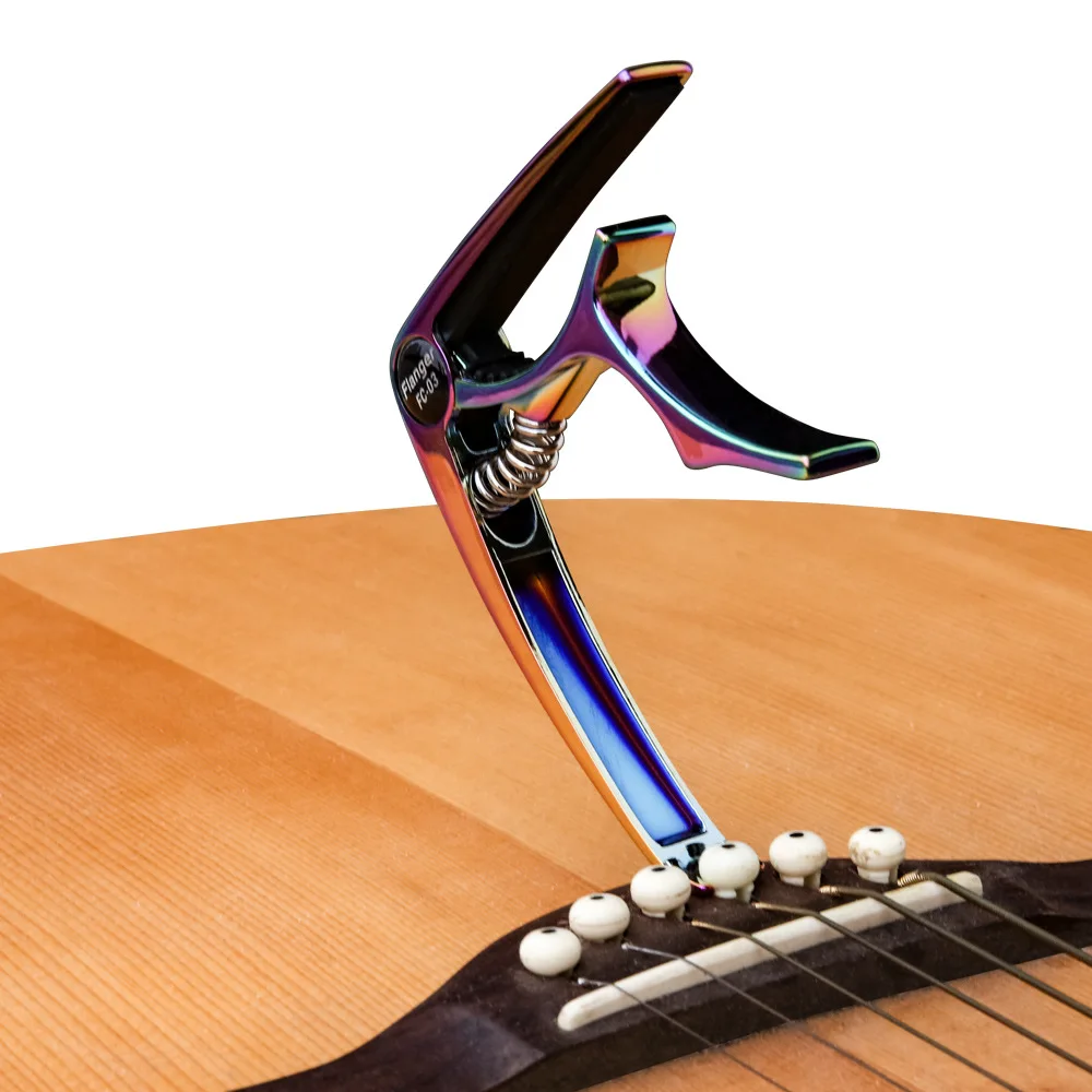 

Guitar Capo Folk Acoustic Tune for Electric Guitar with Bridge Pin Guitar Pick Slot holder Tuning Clamp Ukulele Bass Guitarra