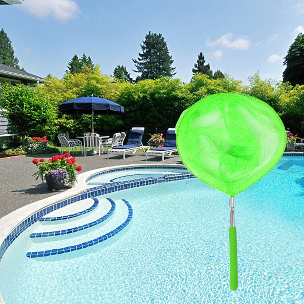 

Спасательная сетка для бассейна, Нагнетатель листьев, мелкая сетка для бассейна, практичный скиммер, аксессуары для уборки дома и сада
