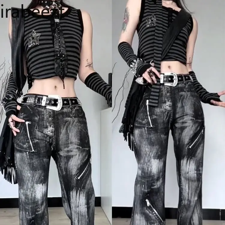 Design Sense Вышитая булавка со звездой Свободный цвет Контрастная белая полосатая