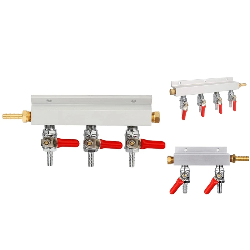 Дистрибьютор воздуха CO2 разветвитель для трубопровода пива с обратным клапаном