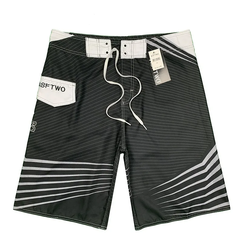 

Vêtements De Plage Men Swim Trunks Quick Dry Shorts Summer Surf Clothes BOARDSHORTS With Pockets GYM Bodybuilding Shorts
