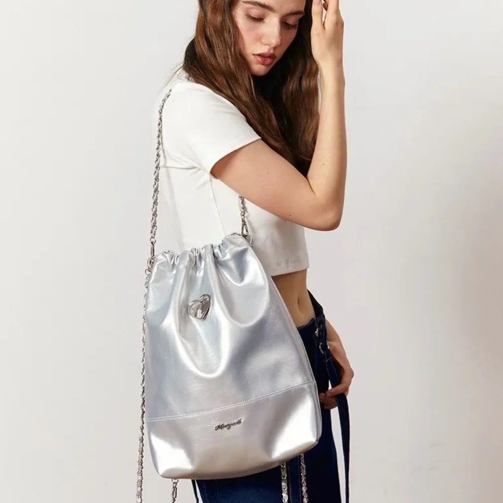 Корейский тренд Y2k женские сумки на плечо 2023 модная дизайнерская сумка цепочке