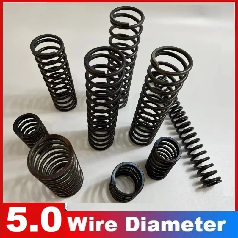 65Mn Spring steel Y-shaped compression spring Wire Dia5.0mm Outer Dia25/28/30/32/35/36/38/40/42/45/47/52/60mm Length30/40/50mm.