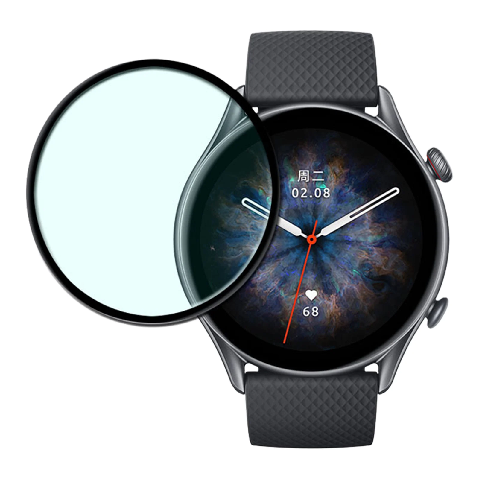 

Защитная 3d-пленка для смарт-часов Amazfit GTR 3, не стеклянная
