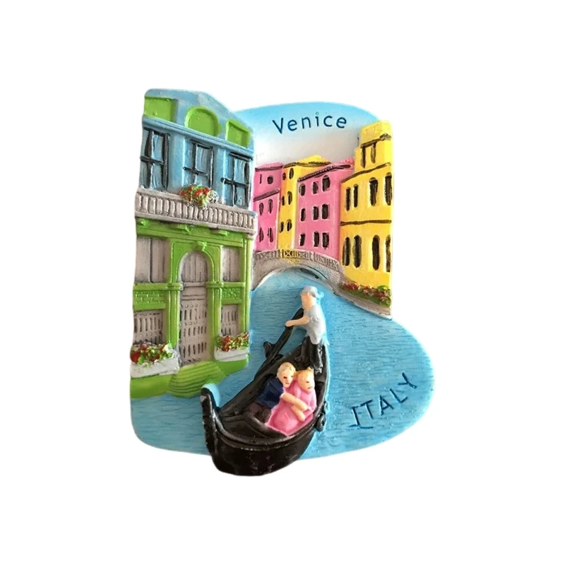 Магнитный 3d холодильник коллекция сувениров из Италии Рим Пиза Венеция