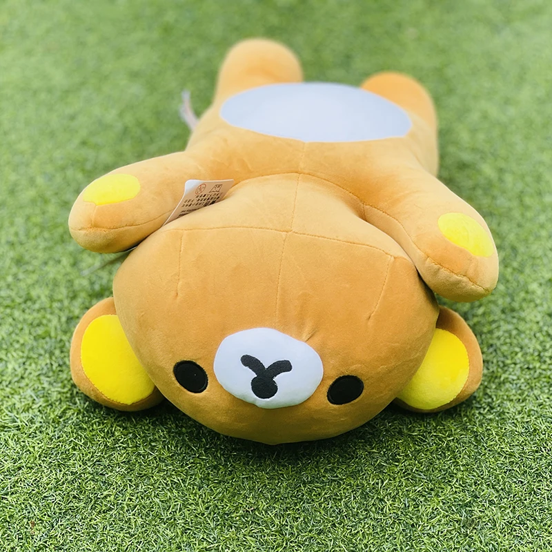 Rilakkuma большой плюшевый мишка мягкая плюшевая игрушка кавайный бурый медведь