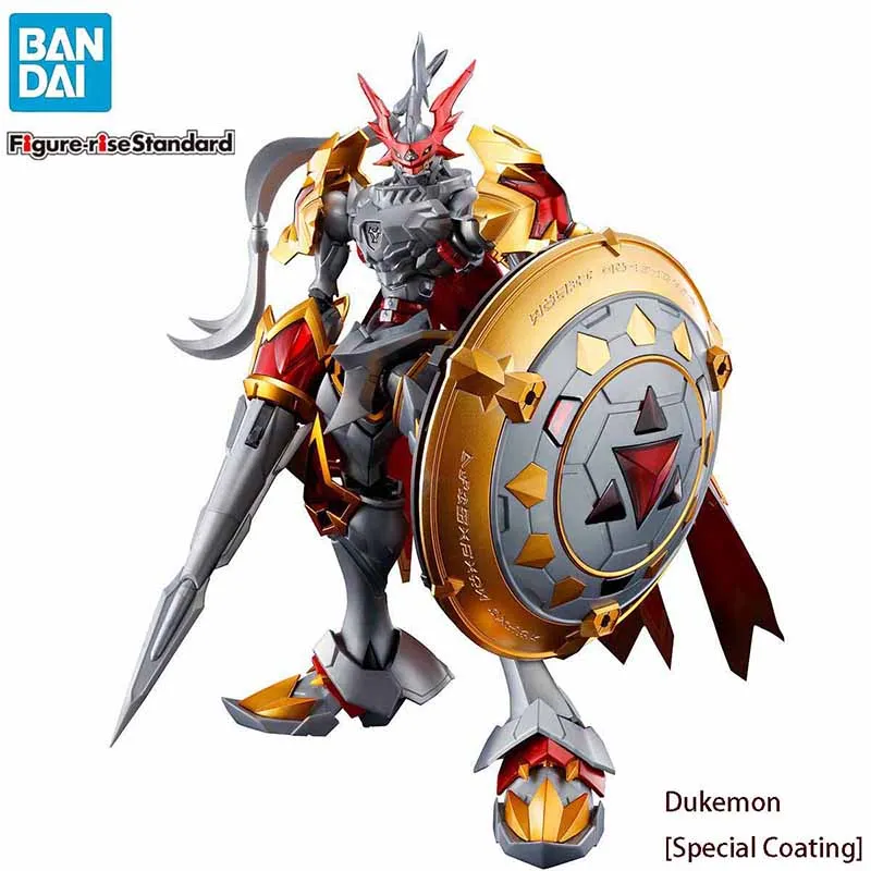 

Фигурка BANDAI, стандартное усиленное благородное приключение Dukemon [Специальное покрытие] Ver. Аниме экшн-фигурки модели сборные игрушки