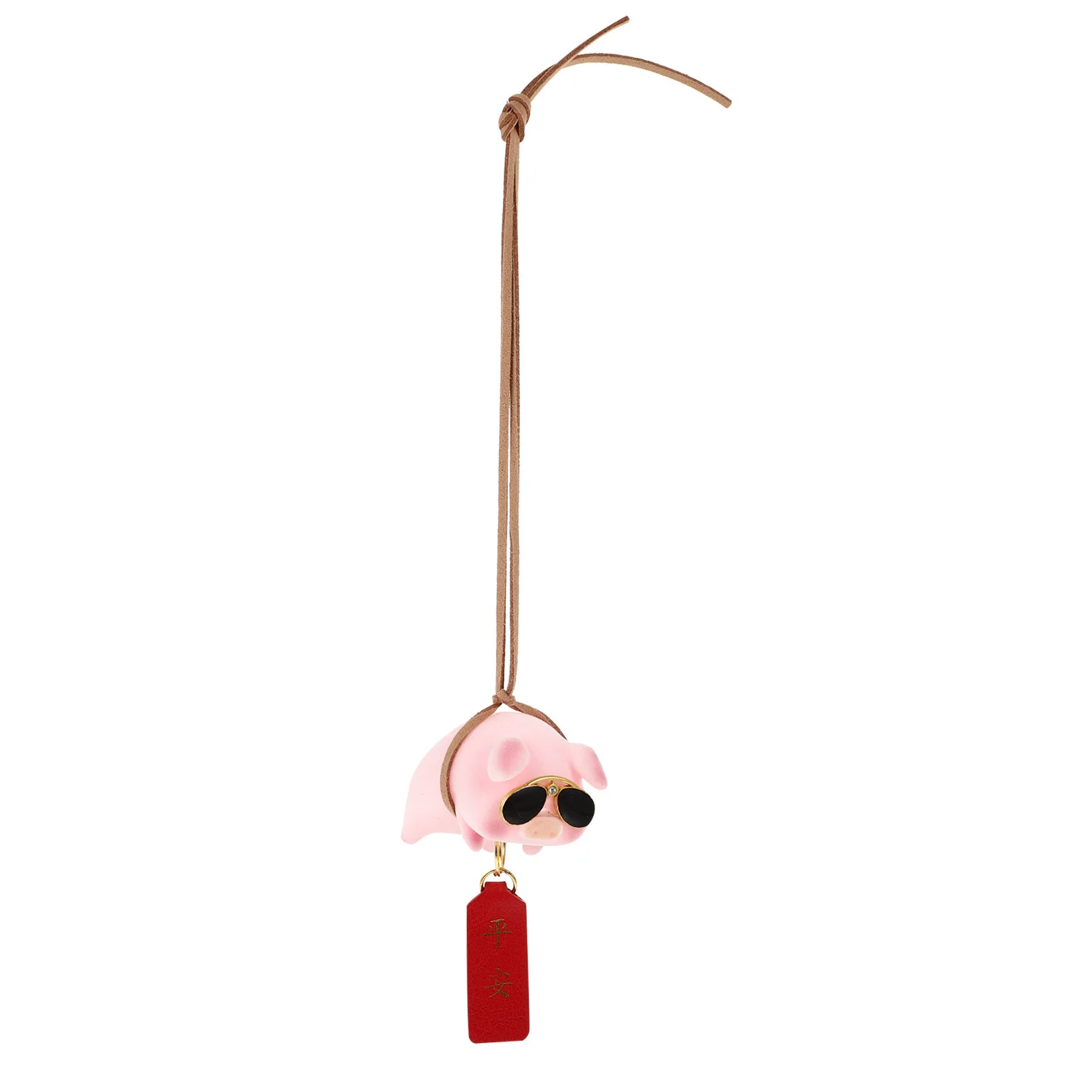 

Pendant Car Rearview Mirror Lovely Hanging Ornament Wearing Headphone Mirrors Charms Auto Interior Decoration
