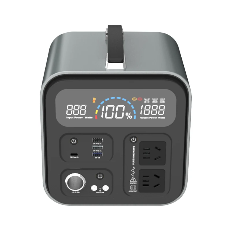 AC Super Portable Power Station 300W for A Campervan RV 220V Energy Storage Power Supply Solar Generator Pure Sine Wave Outdoor