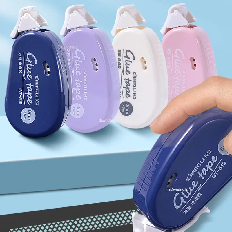 

6m*6mm Double Sided Adhesive Dots Glue Tape DIY Scrapbooking Collage Photo Album School Stationery Supplies Roller Tape