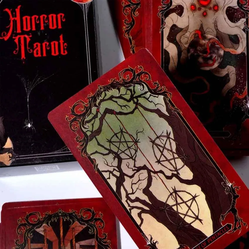 10 3*6 см страшный Tarot палубная карта Game