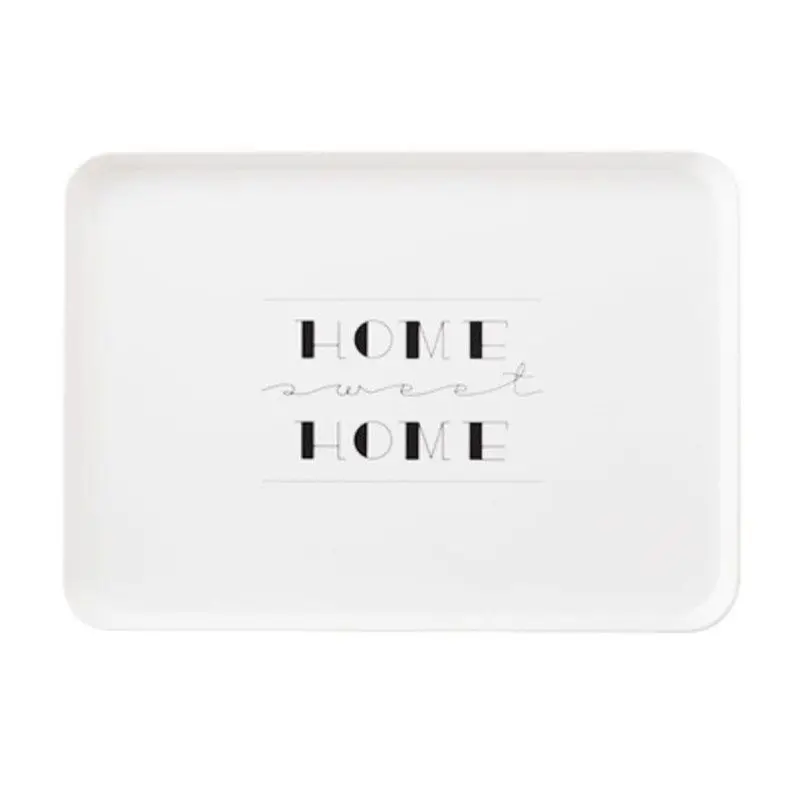 

Rectangle Plate Household Contracted Wind Breakfast Small Dessert Tray Compote