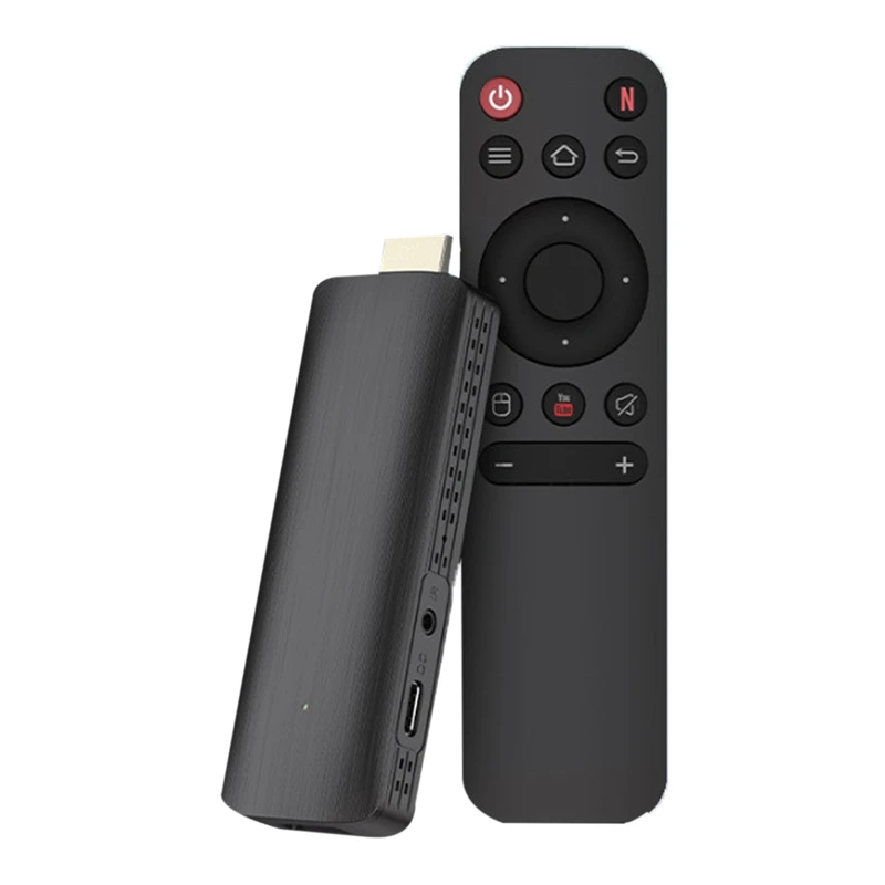 

Black TV Stick Android TV HDR Set Top OS 4K BT5.0 Wifi 6 2.4/5.8G Android 10 Smart Sticks Android Media Player