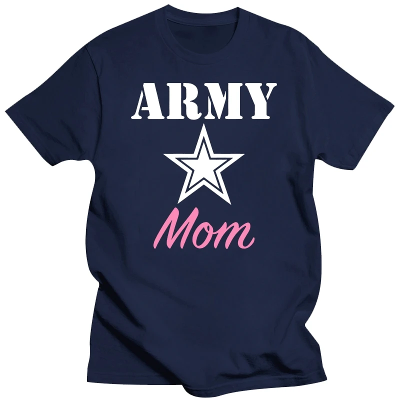 Хлопковая футболка Army Mom