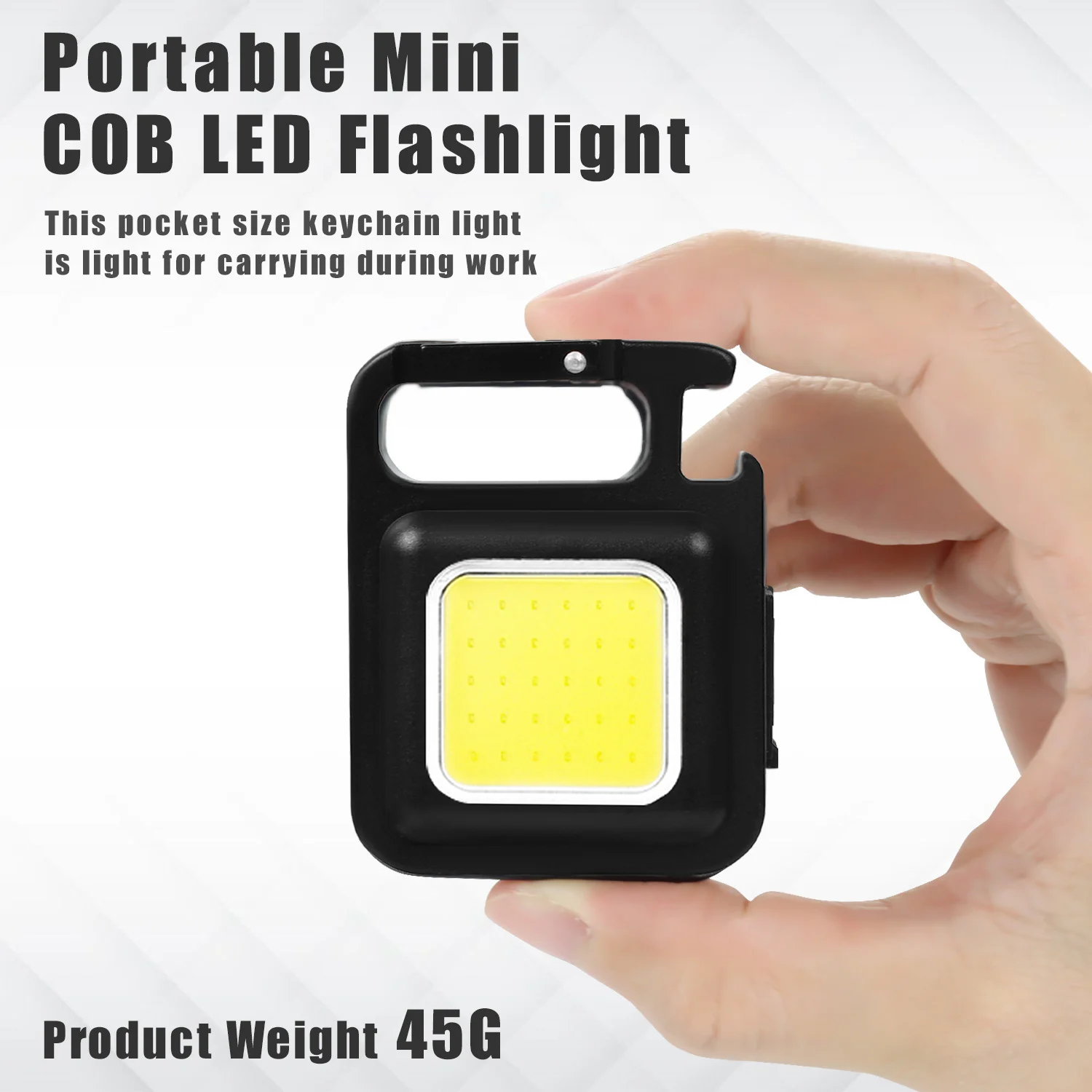 

Портативный Миниатюрный автомобильный COB светодиодный рабочий светильник, Магнитная Адсорбция, 500 мАч, автомобильная ремонтная лампа, подв...