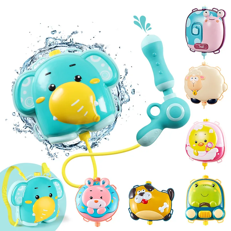 

Рюкзак для водяного ружья, водяной бластер для детей, супер водяной пистолет, вместительный летний Забавный уличный бассейн, пляжные песчан...