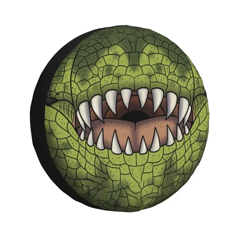 Изготовленный на заказ чехол для шин с зубьями динозавра T-Rex 4WD 4x4 защита