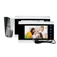 New 7 Inch Video  Intercom Monitor Video Doorbell With 1200TVL Weatherproof Outdoor Camera IP65 Door Phone Intercom System