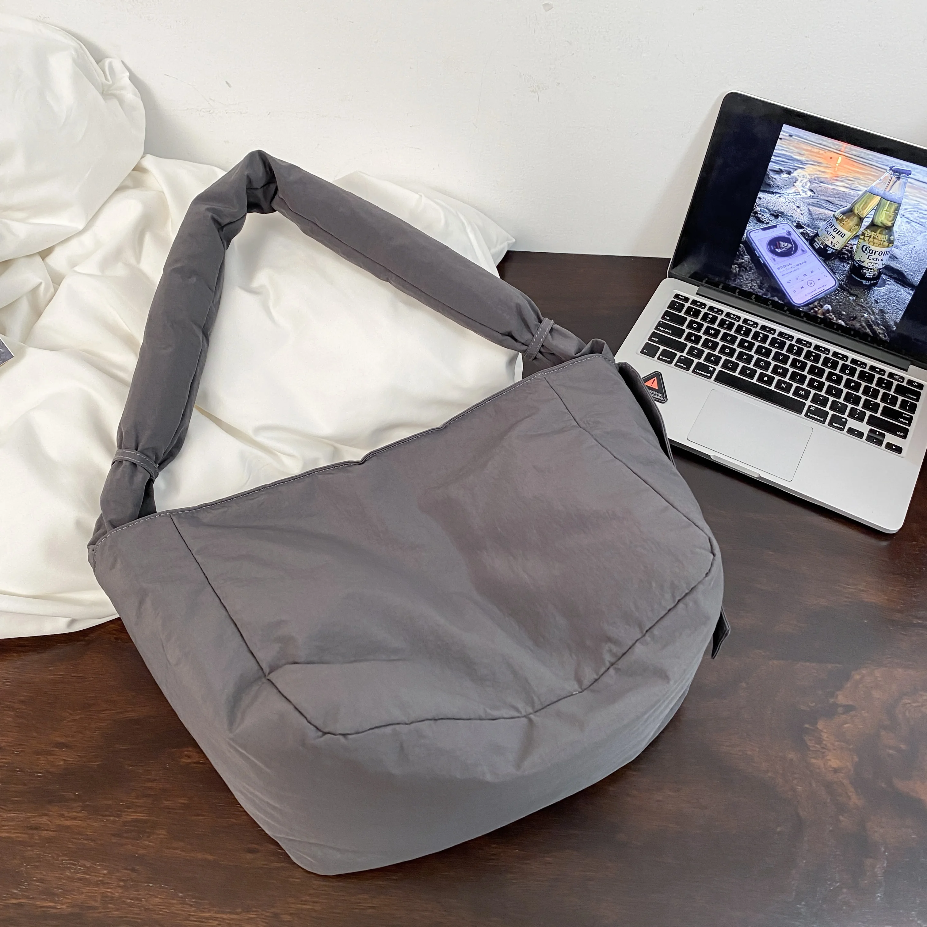 Корейские вместительные сумки через плечо модные водонепроницаемые нейлоновые