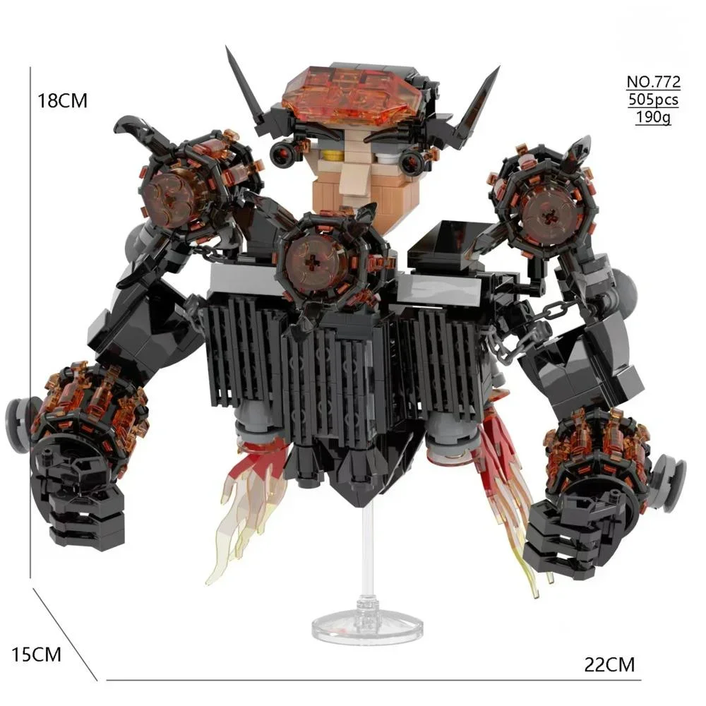 Skibidi Туалет Titans Телевизор Человек Оператор Drill Man Upgrade Drillman Спикерман Строительные