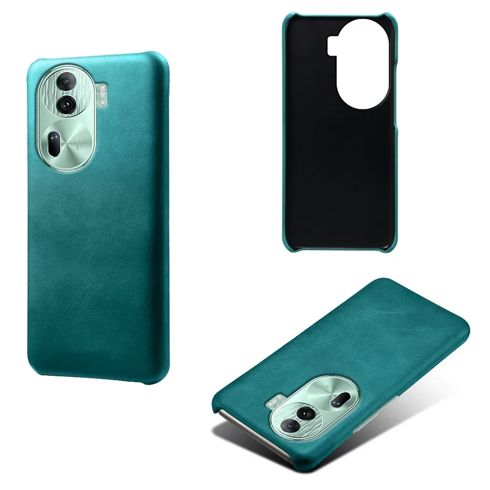 Для Oppo Reno11 Pro Funda Роскошный тонкий кожаный деловой чехол для OPPO Reno 11 11pro 5G 6 7 дюйма