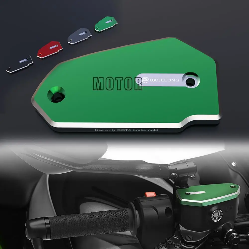 

Для Kawasaki Ninja 650 KRT Edition мотоцикла ниндзя 650 2023 2024 Алюминий CNC Передняя Крышка Резервуара тормозной жидкости крышка цилиндра