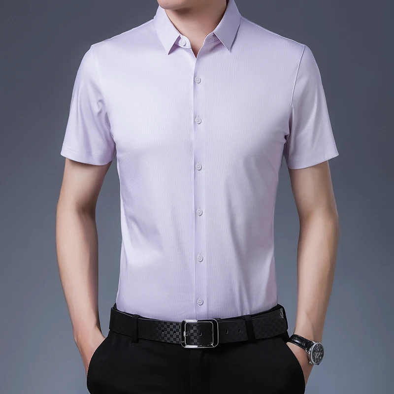 

summer shirt men lapel short-sleeved shirts 1997