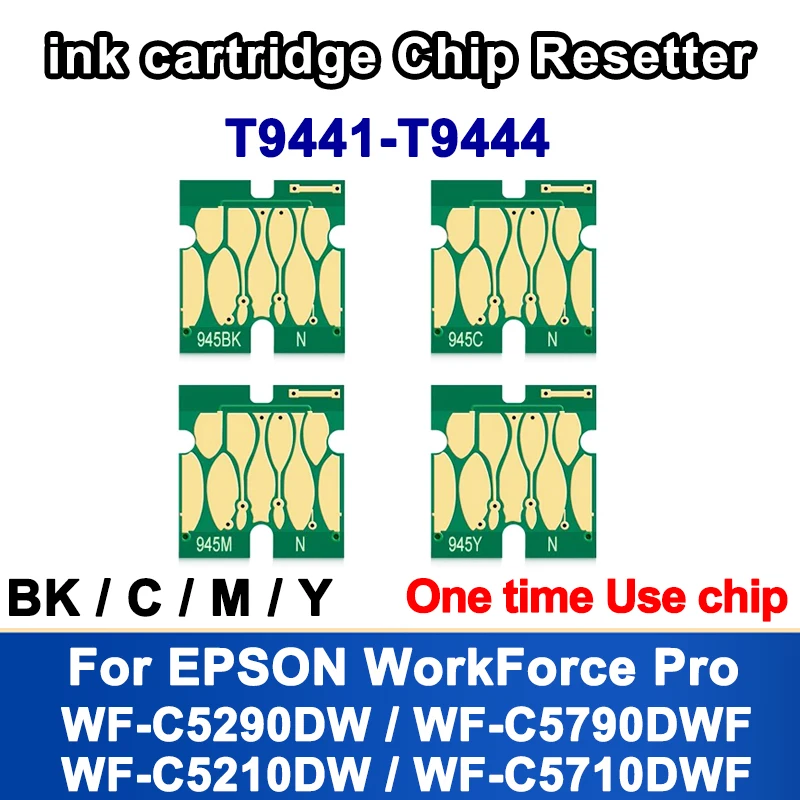 Чип картриджа T9461 T9451 T9452 T9453 T9454 для EPSON WorkForce ProWF-C5290 WF-C5790 WF-C5210 WF-C5710 C5790 C5710 C5290 C5210