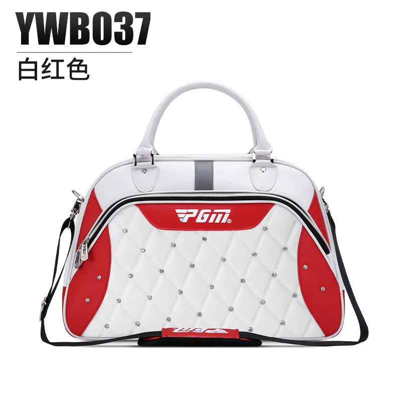Golf Clothing Bag Ladies Waterproof Clothing Bag Large Capacity Lightweight Travel Ball Bag Double Tote Bag Independent Shoes