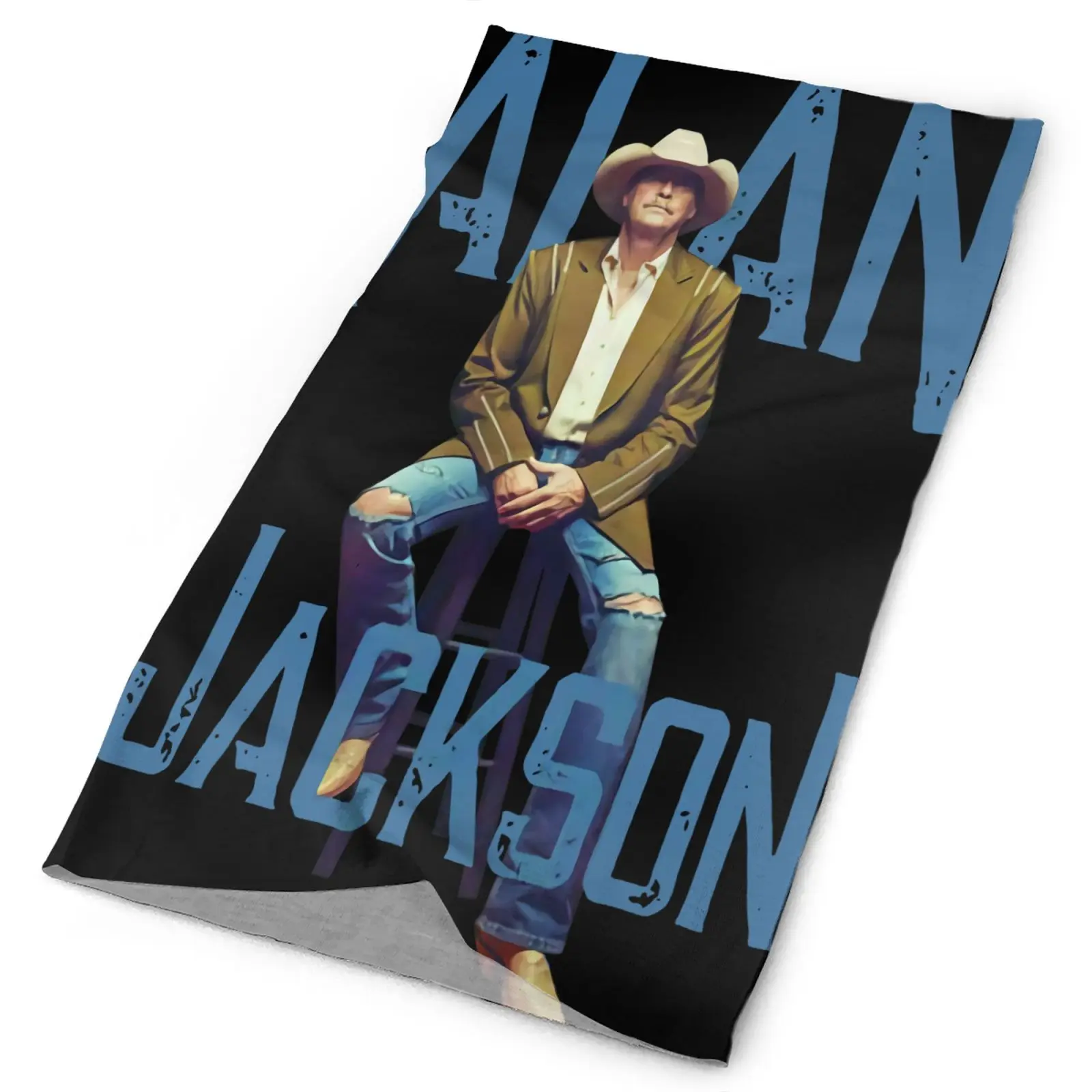 

Редкий мужской шарф-Бандана Alan Jackson The Tour 2020, Женская Мужская бандана, маска для лица, Мужская Балаклава, шлем, лыжный шарф-снуд