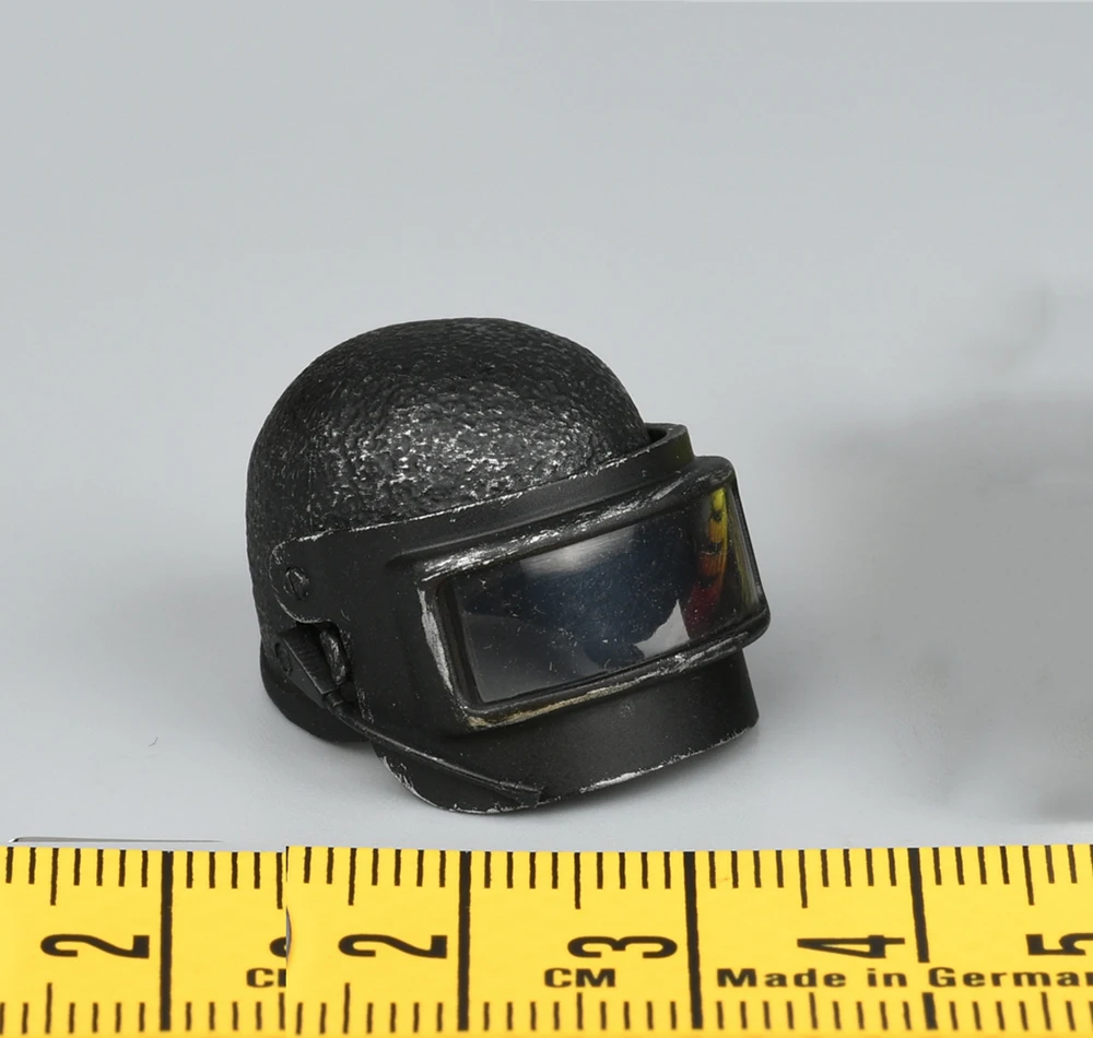 

Hot Sale 1/12 SoldierStory SSG-001 Battlegrounds Winner Winner To Be Chicken Series War Level III Helmet For Fans DIY Accessorie