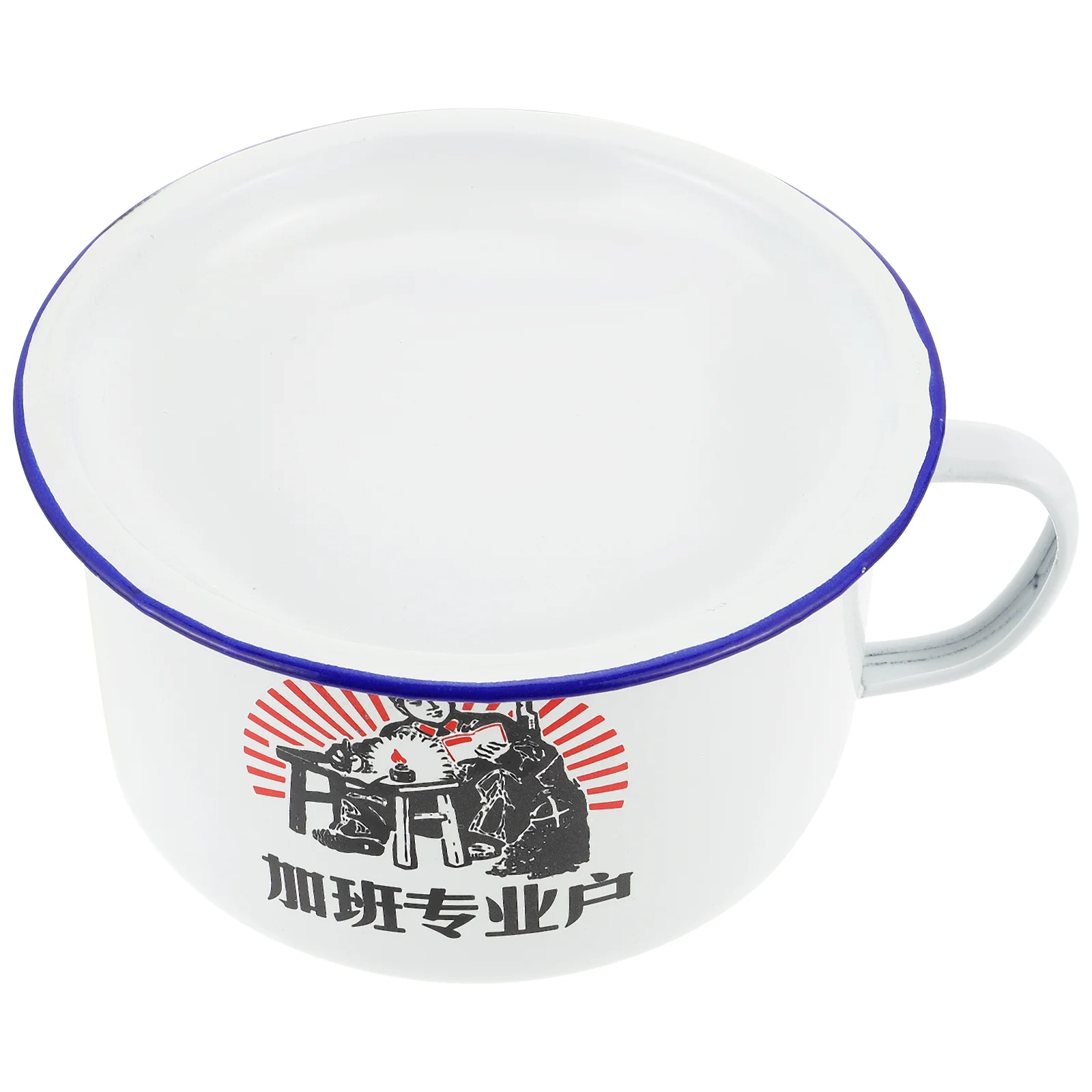 

Bowl Bowls Enamel Serving Noodle Salad Cereal Enamelware Mixing Basin Fruit Soup Vintage Pasta Rice Metal Popcorn Retro Dessert