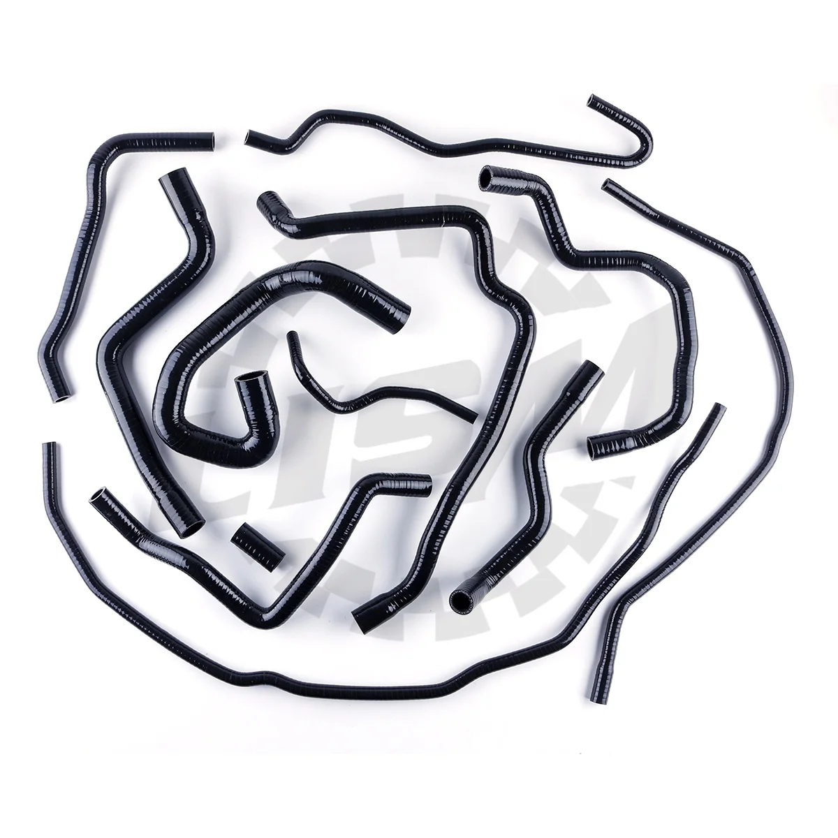 12 шт. 3PLY для Ford Focus Duratec MZR 1.8L 2.0L DOHC 2005-2011 гг. комплект силиконовых шлангов