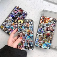 one piece anime phone case for huawei honor 7a 7x 8 8x 8c 9 v9 9a 9s 9x 9 lite 9x lite 8 9 pro liquid silicon carcasa soft