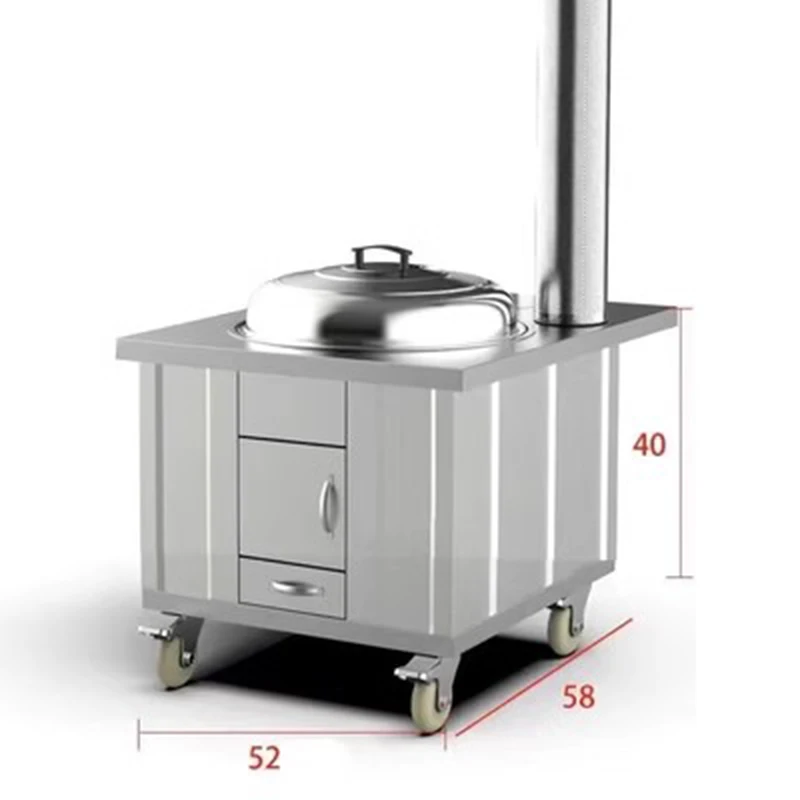 Нагревательные печи из нержавеющей стали Village Отопление сельское приготовление