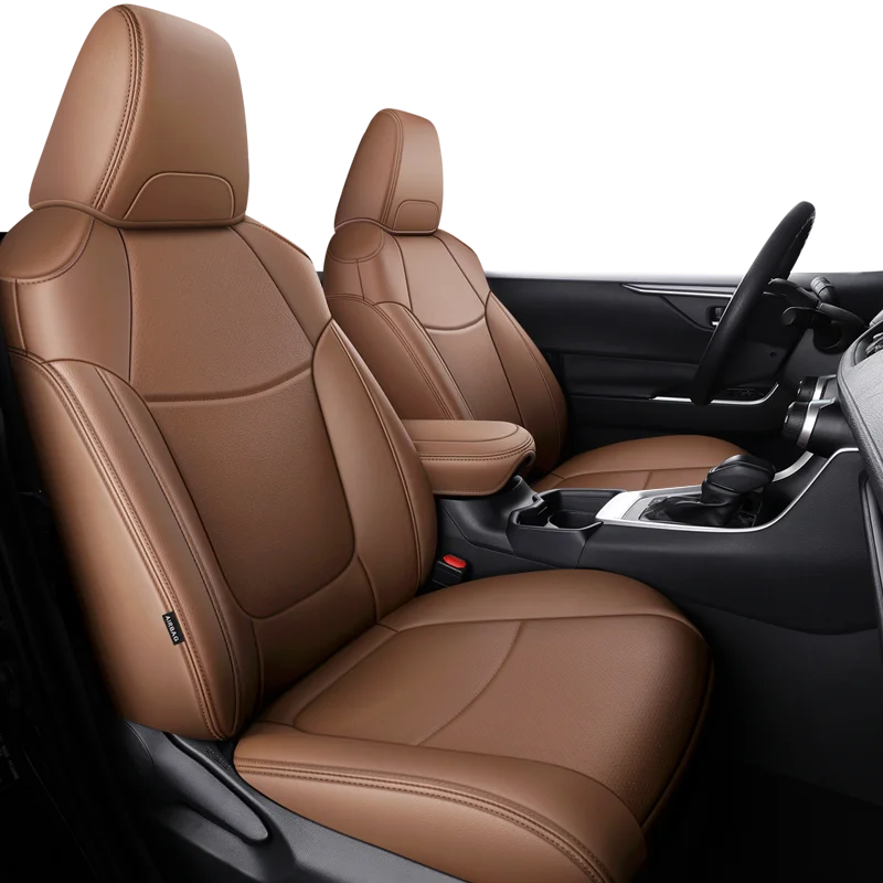 Автомобильные аксессуары под заказ, чехлы на сиденья, полный комплект, специально для Toyota RAV4 Corolla Hetchback CHR Camry Highlander LC Prado Avalon
