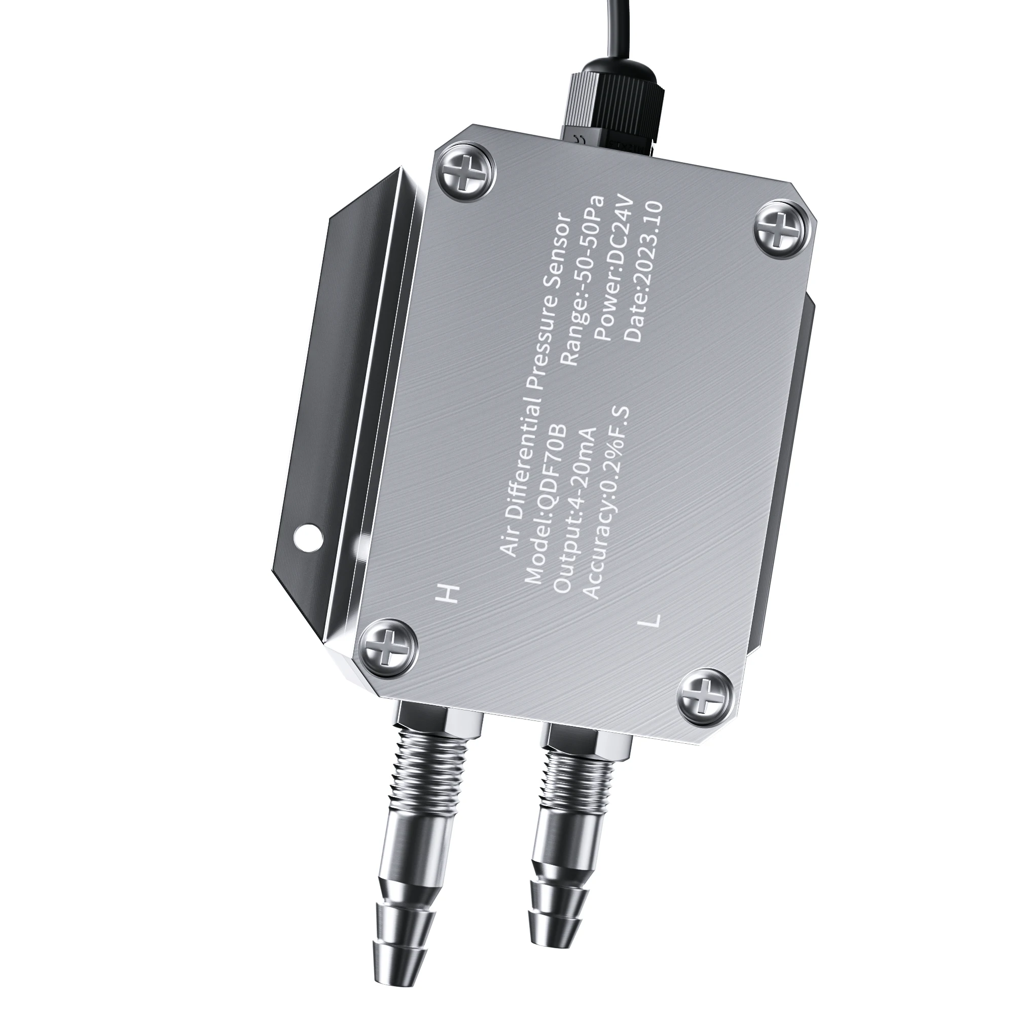 Датчик перепада давления воздуха от -1 до 1 кПа 2 100-100 4-20 мА 0-10 В RS485 микродавления
